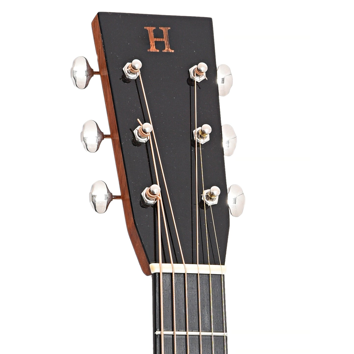 Front headstock of Halliday H1930 Acoustic Guitar (2020)