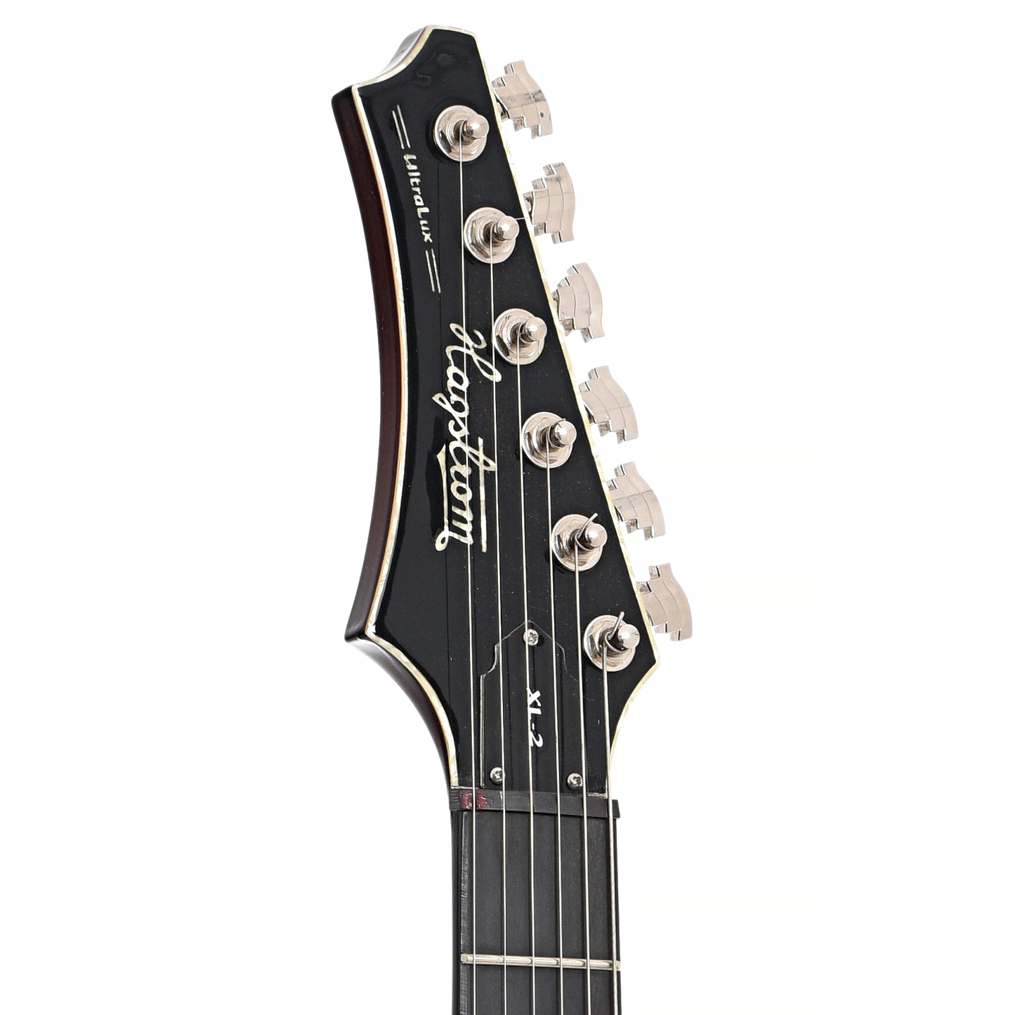 Front headstock of Hagstrom XL-2 LH Electric Guitar (c.2008)
