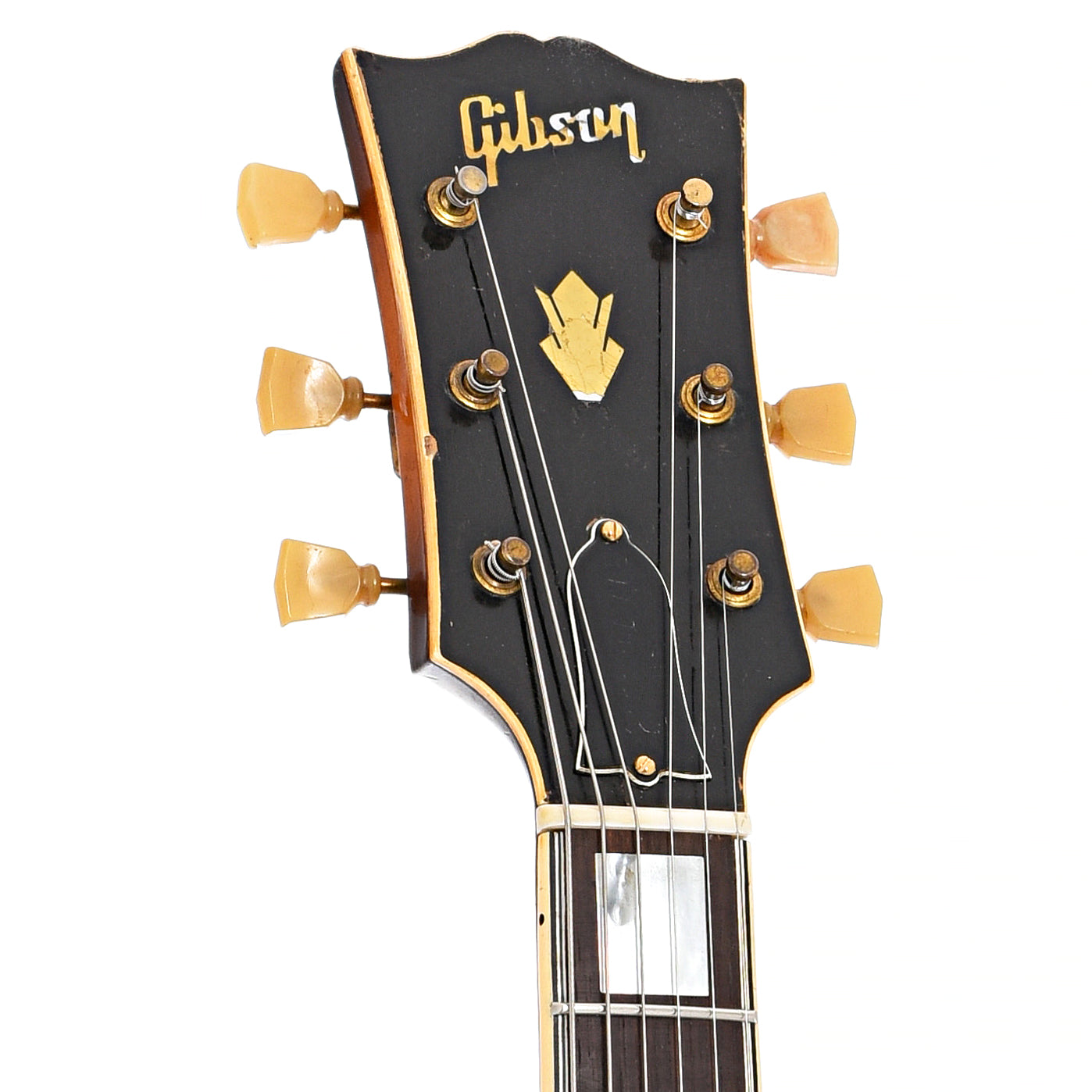 Front headstock of Gibson ES-5 Hollowbody Electric Guitar (1950)