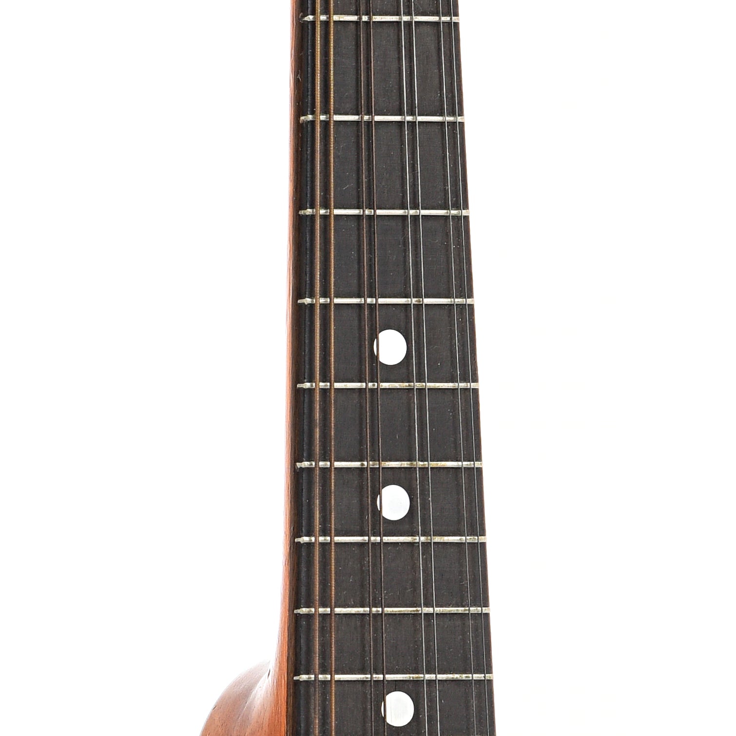 Fretboard of Washburn G2606 A-style Mandolin (c.1926)