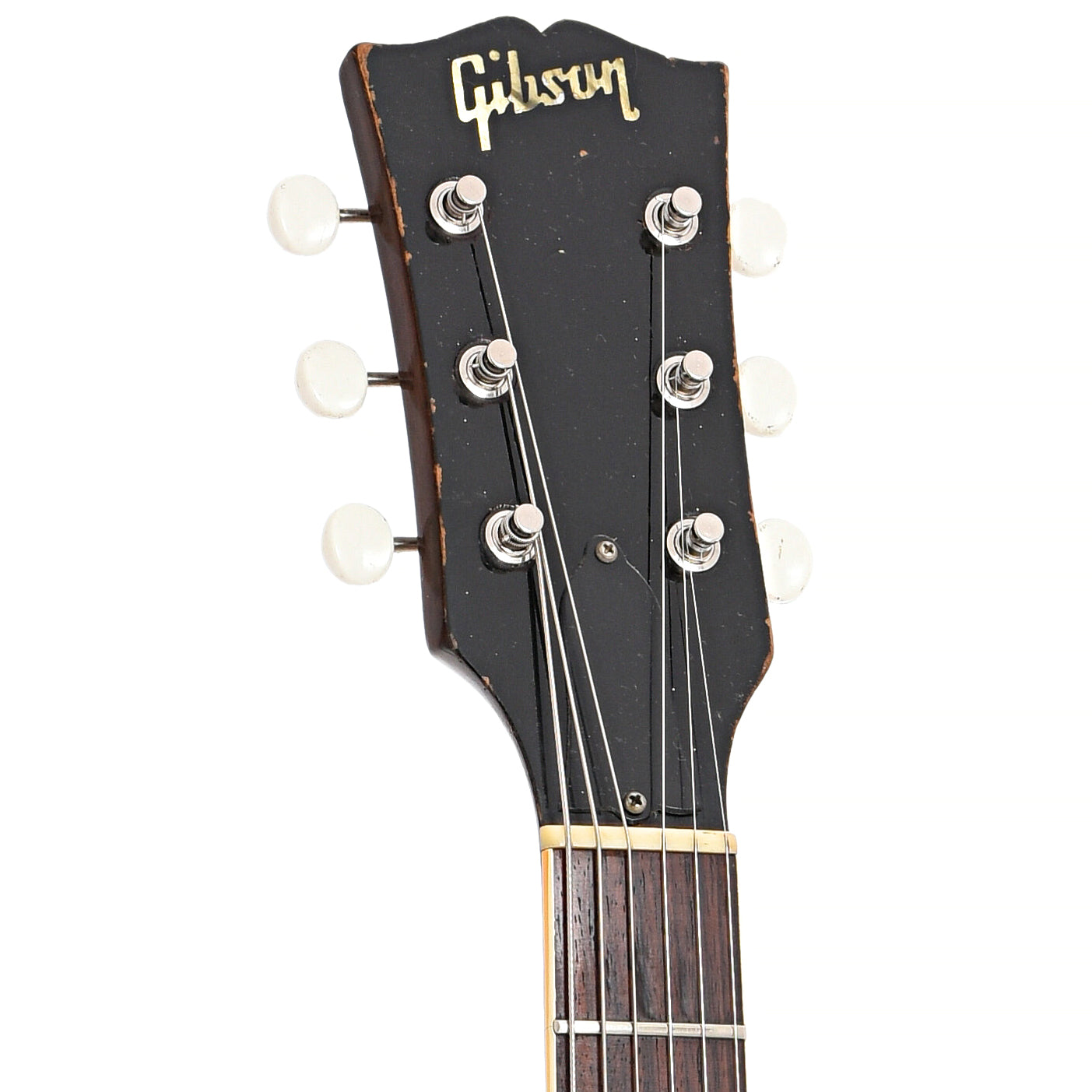 Front headstock of Gibson ES-330TD Hollow Body Electric Guitar (c.1968)