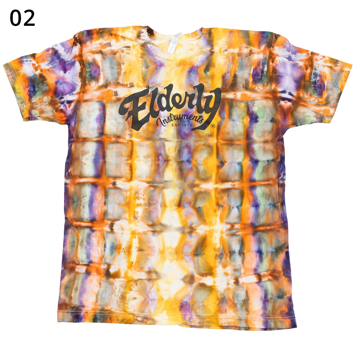 Elderly Instruments Tie-Dyed Logo Shirt 02