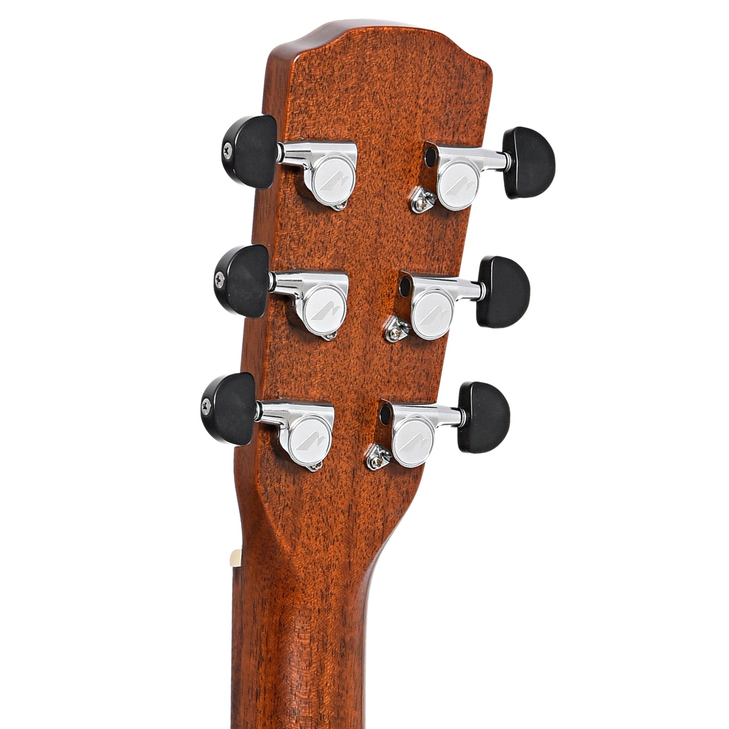 Back headstock of Morris S-101 III Grand Auditorium Acoustic Guitar (2011)
