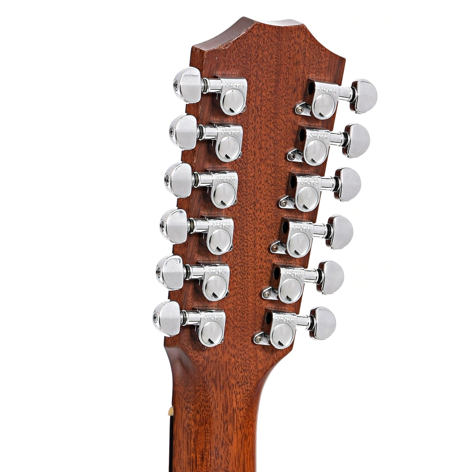 Back headstock of Taylor 555 12-String Acoustic Guitar (1993)