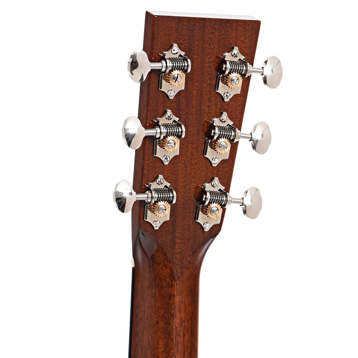 Back headstock of Collings 01 14-Fret Acoustic Guitar