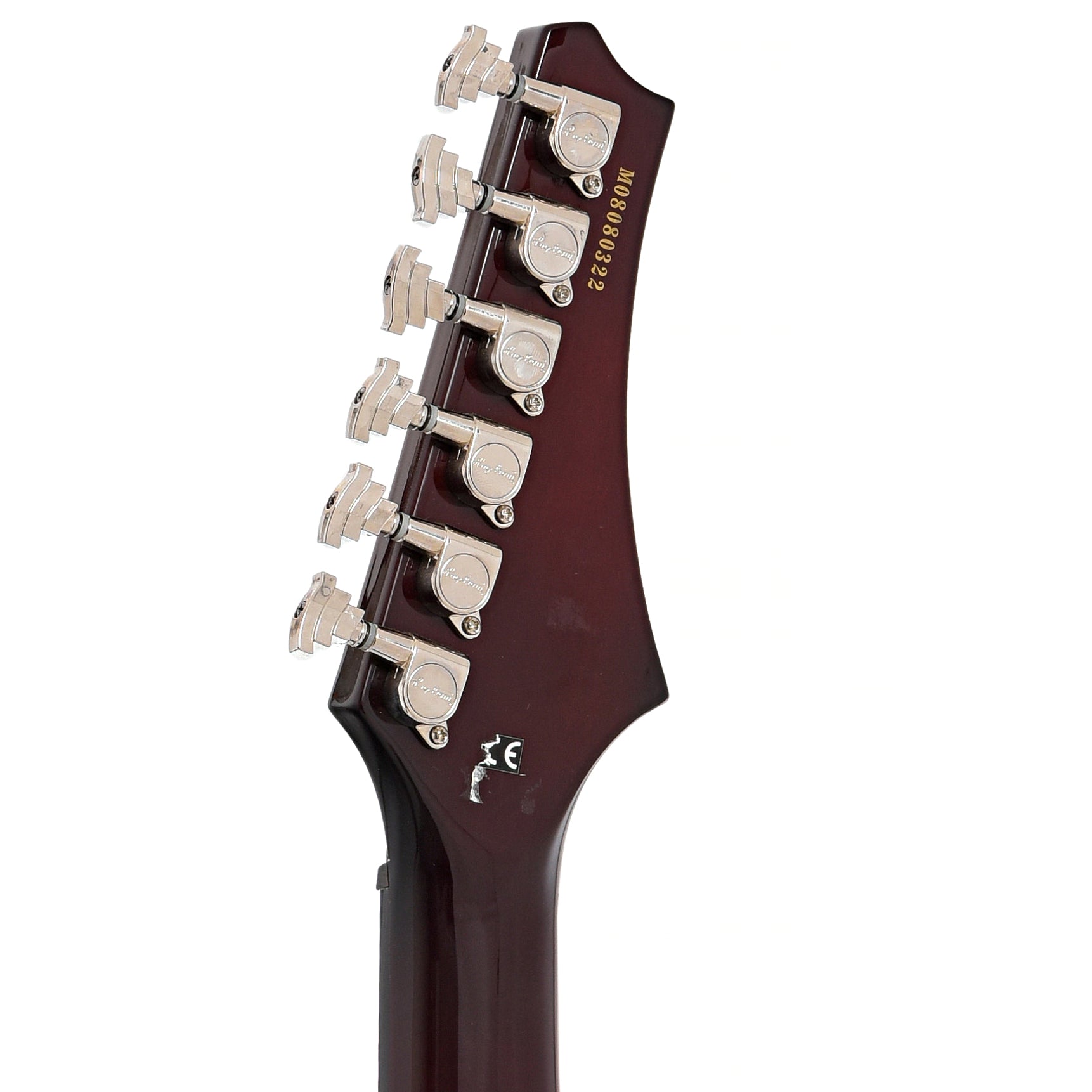 Back headstock of Hagstrom XL-2 LH Electric Guitar (c.2008)