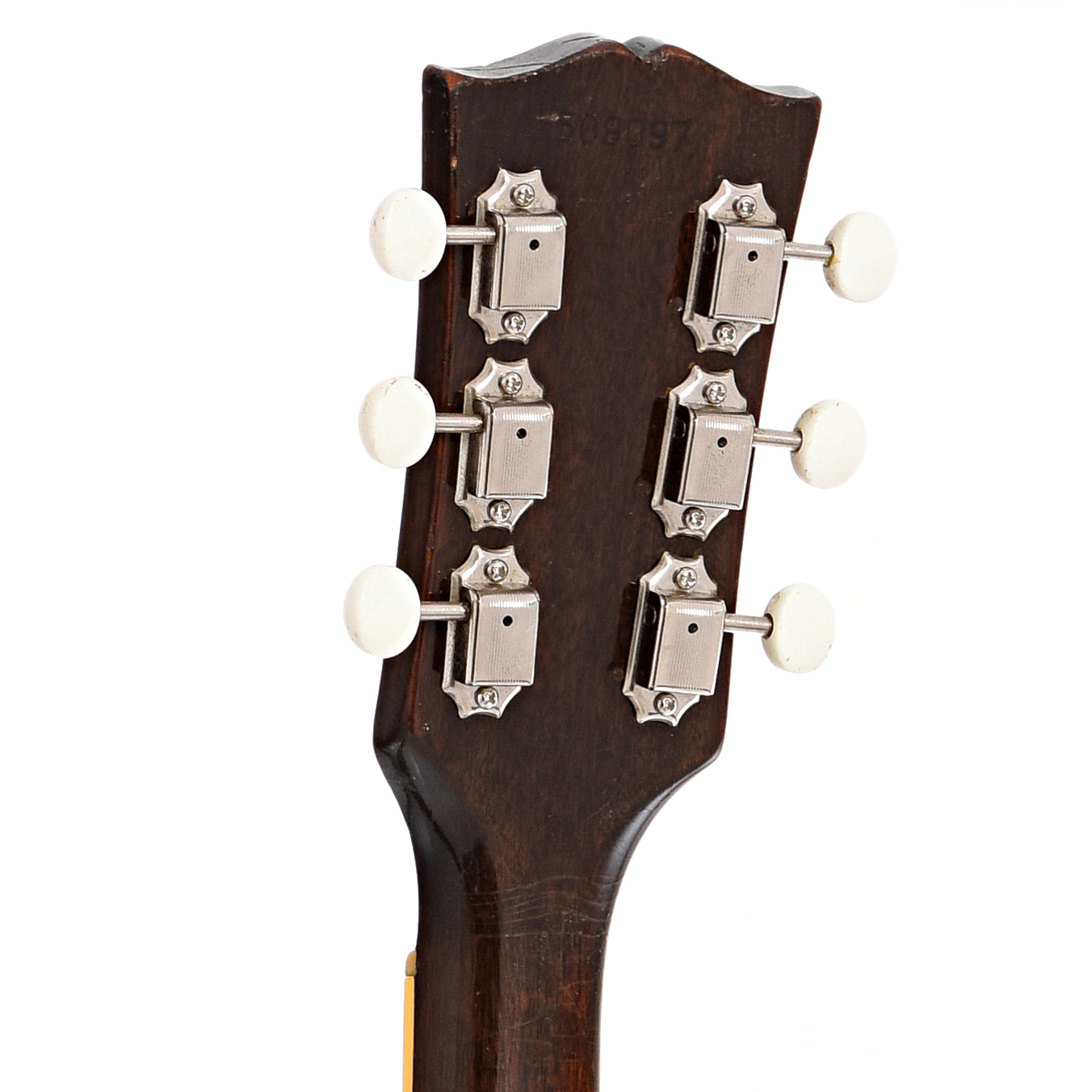 Back headstock of Gibson ES-330TD Hollow Body Electric Guitar (c.1968)