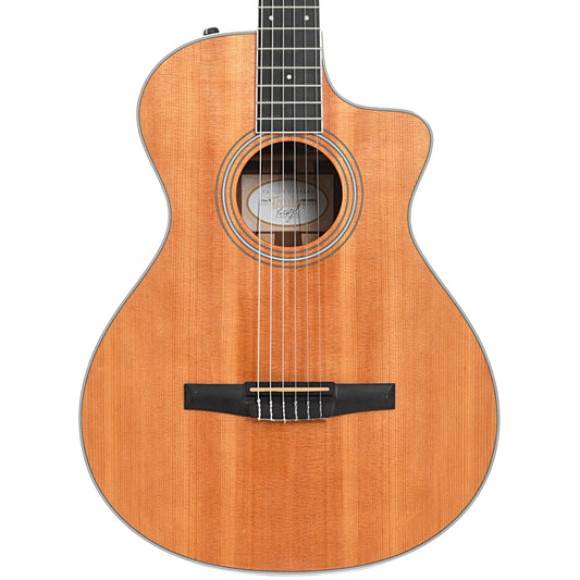 Front of Taylor 412ce-N Nylon String Acoustic Guitar (2015)