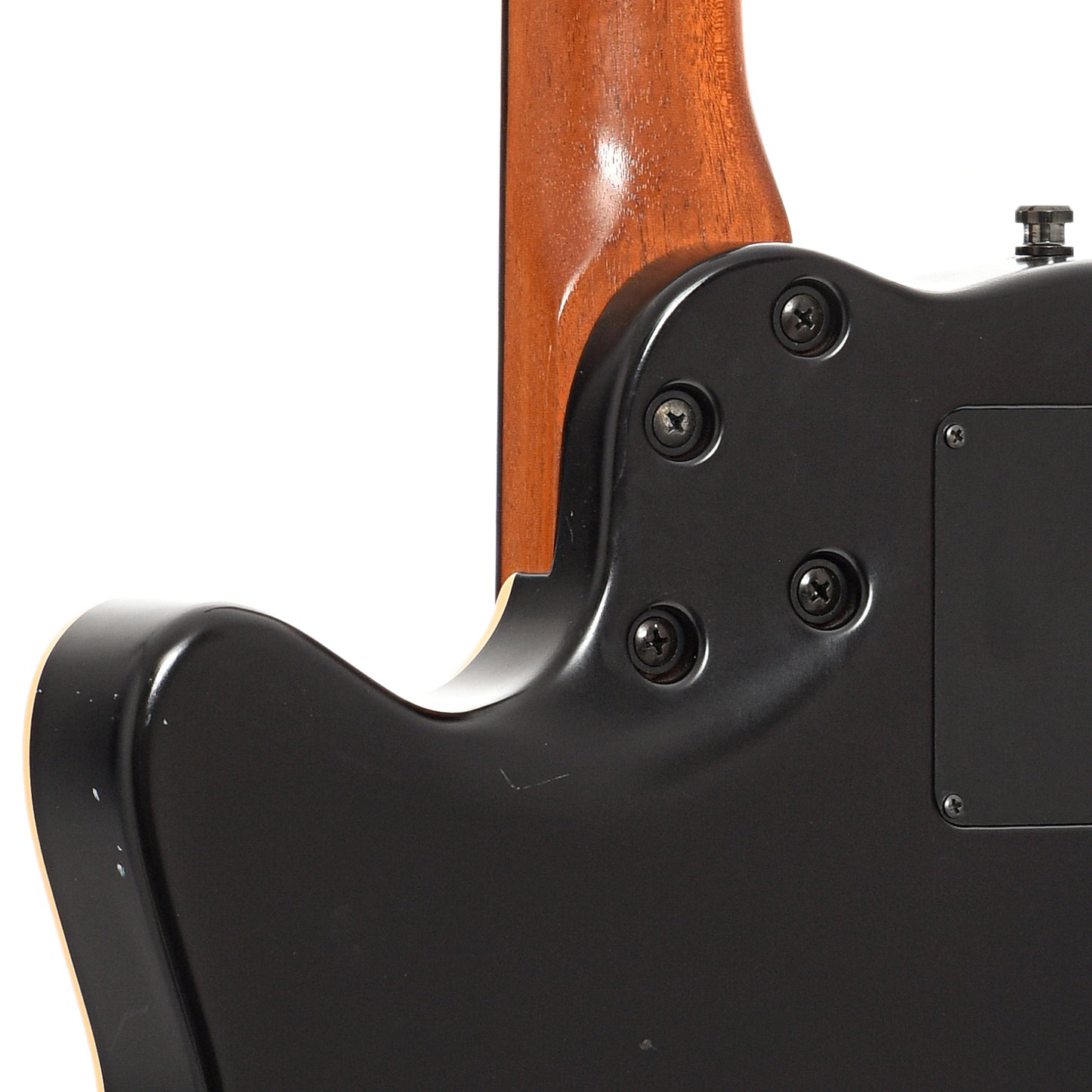 Neck joint of Godin A6 Acoustic-Electric Guitar