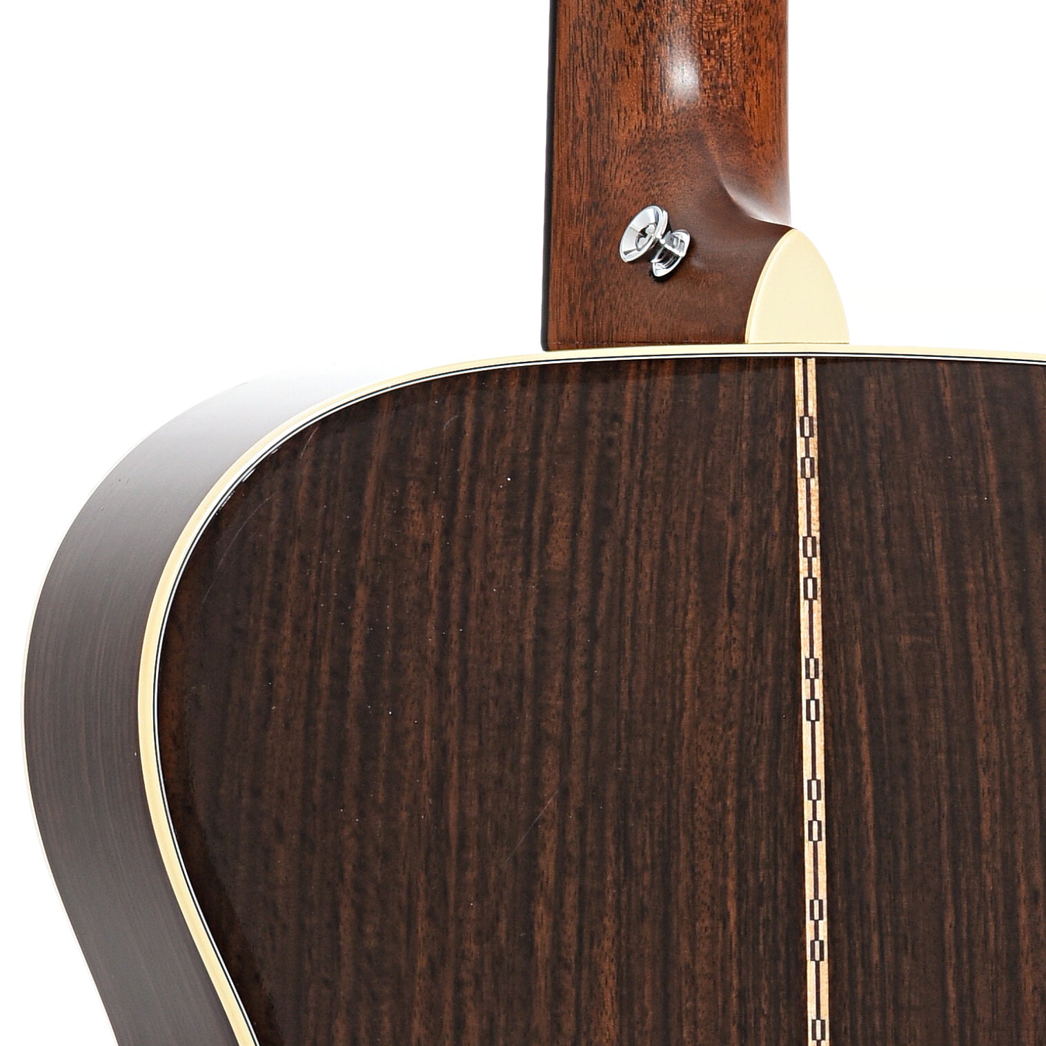 Heel of Martin OM-28E Acoustic-Electric Guitar (2022)