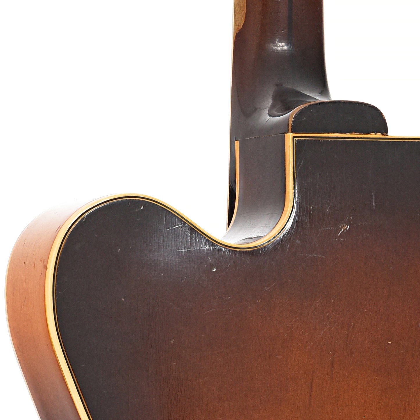 Neck joint of Gibson ES-5 Hollowbody Electric Guitar (1950)