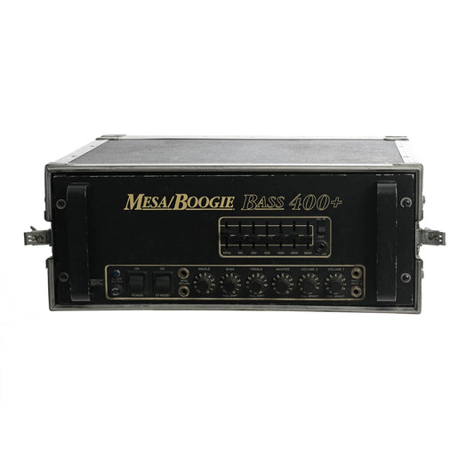 Front of Mesa Boogie Bass 400+ Bass Head (1980's)