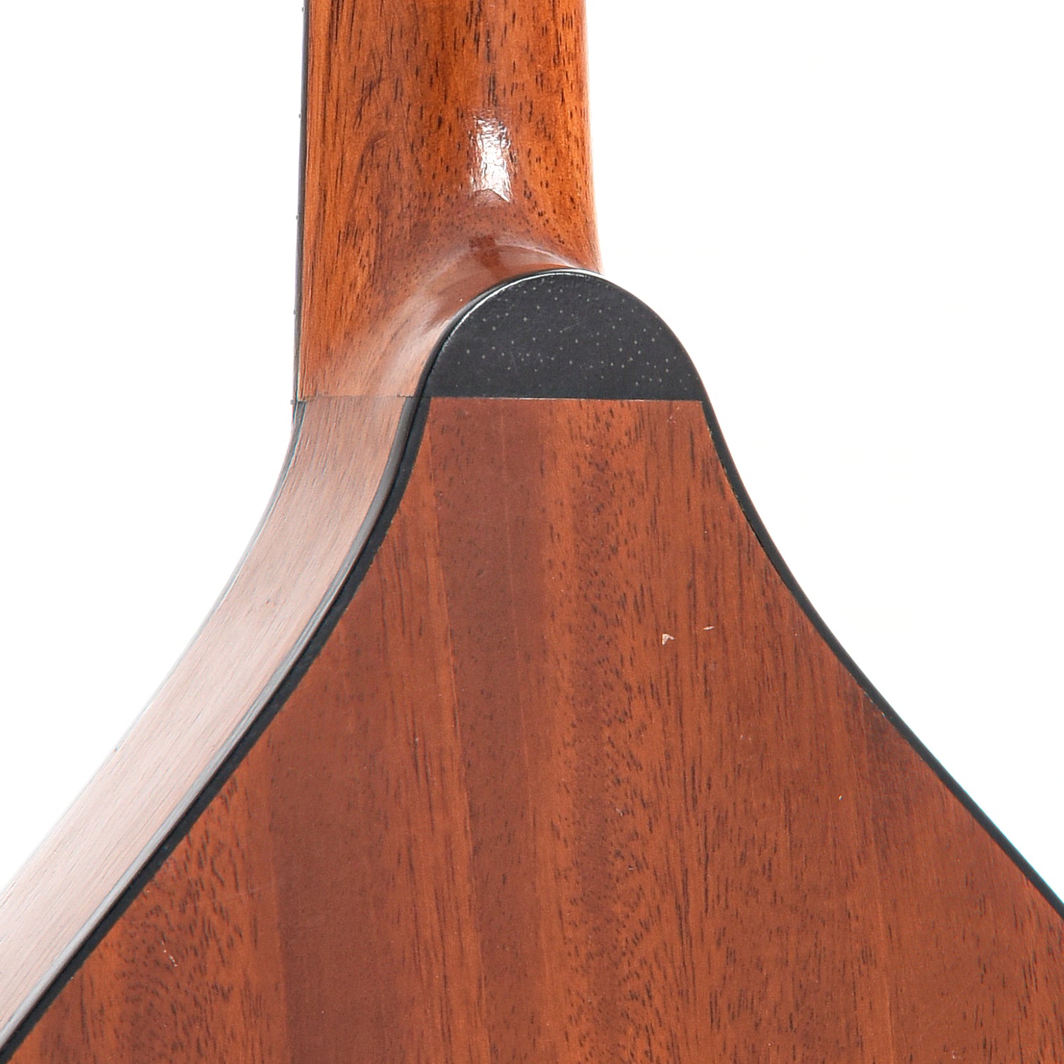 Heel of Washburn G2606 A-style Mandolin (c.1926)