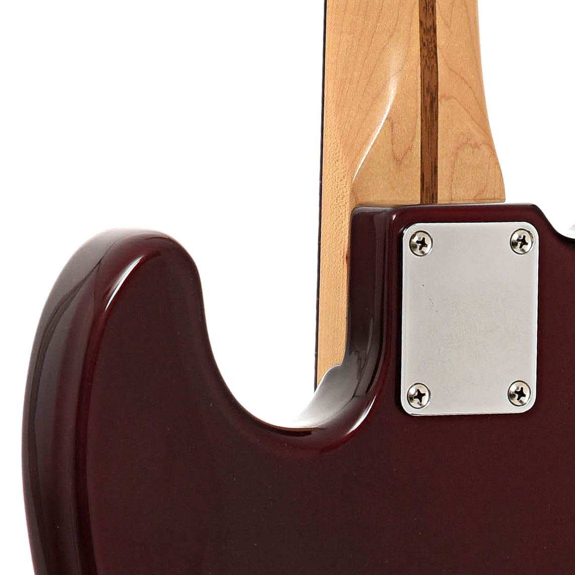 Neck joint of Fender Standard Jazz 4-String Electric Bass