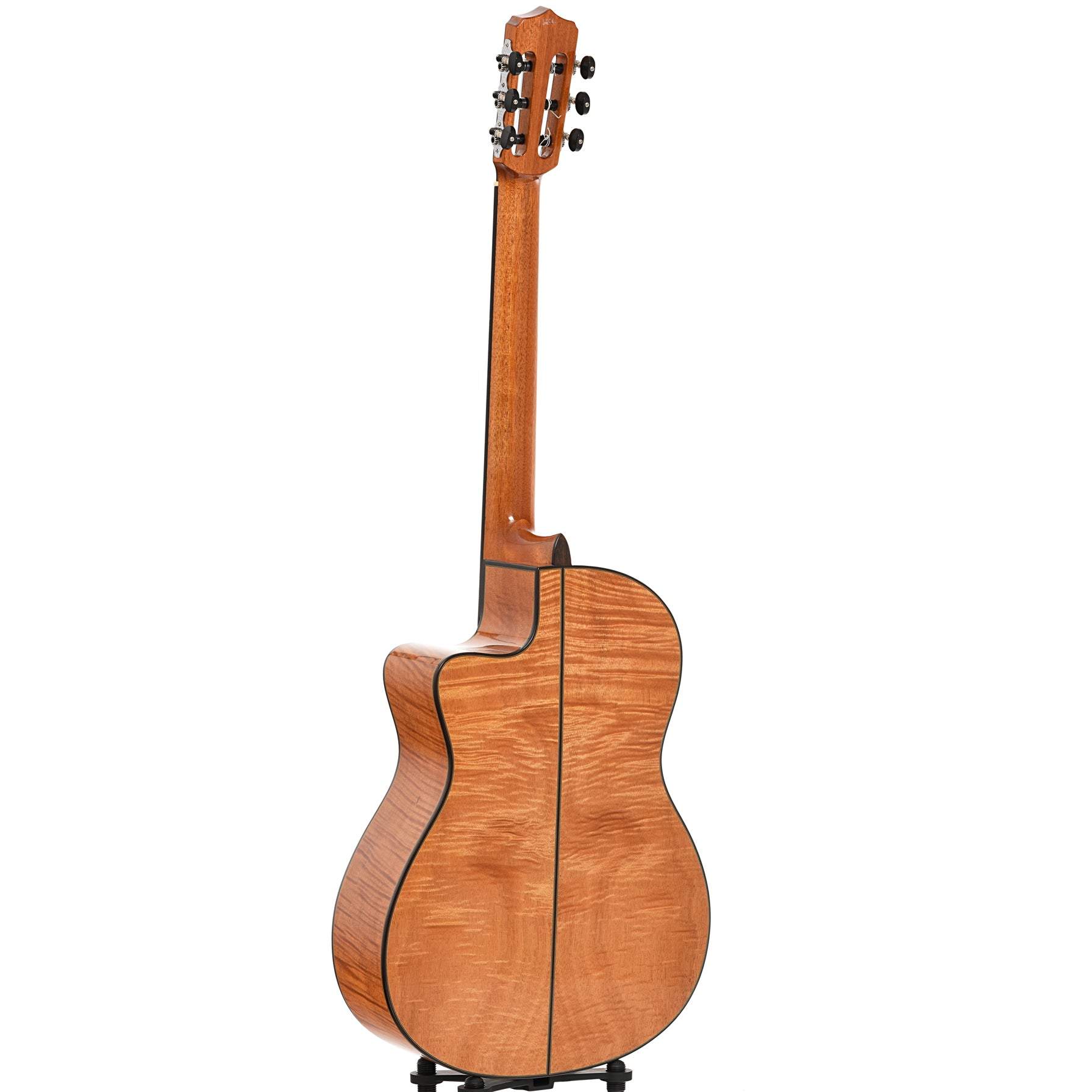 Full back and side of Cordoba Fusion 14 Maple Nylon String Acoustic-Electric Guitar (2021)