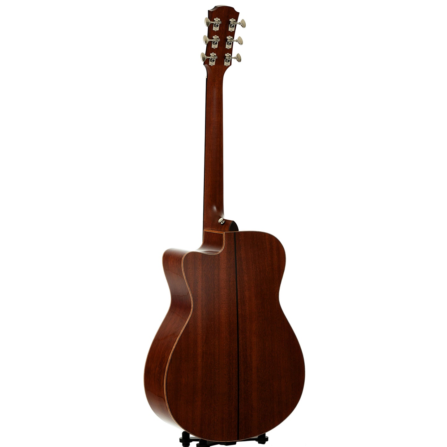 Full back and side of Yamaha AC5M ARE Concert Cutaway Acoustic-Electric Guitar