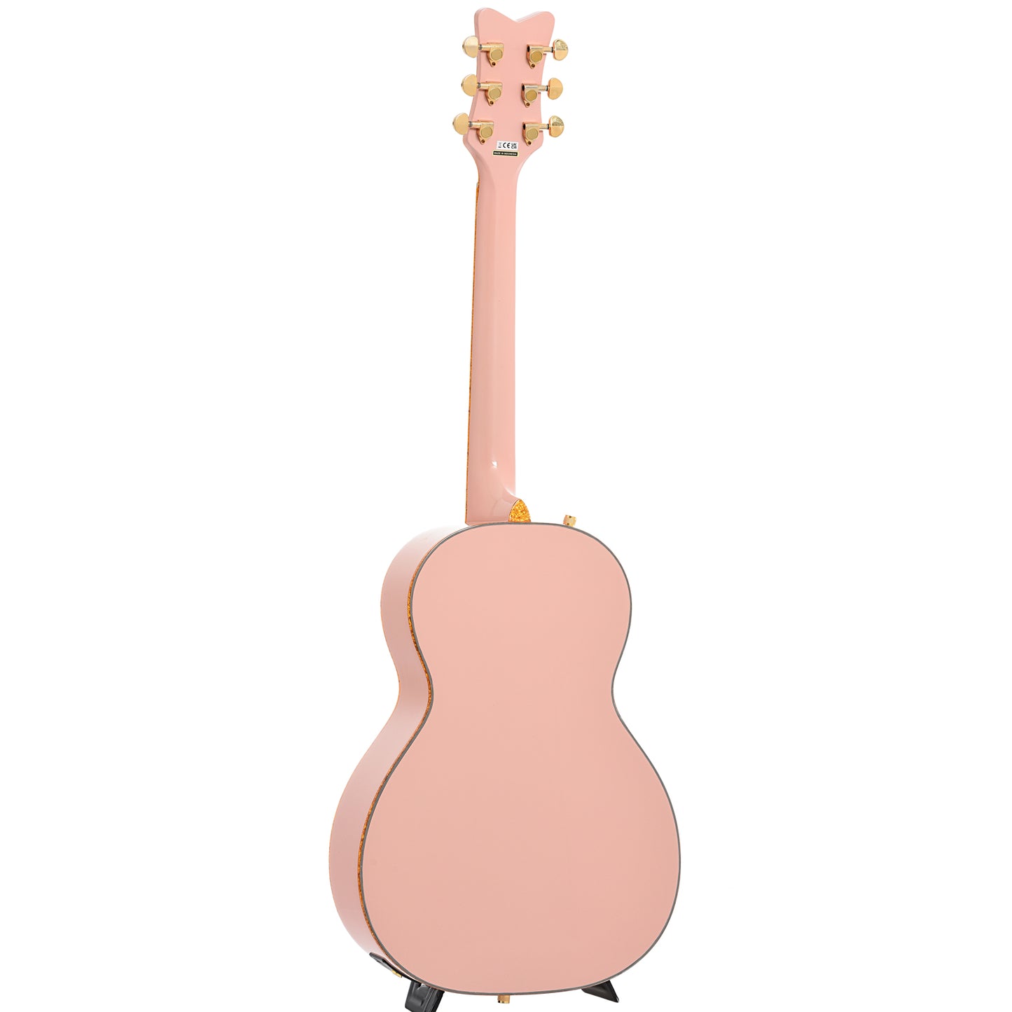 Full back and side of Gretsch G5021E Rancher Penguin Parlor Acoustic-Electric Guitar (2021)