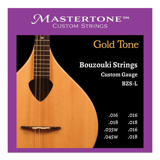 Gold Tone Bouzouki Strings - Loop End