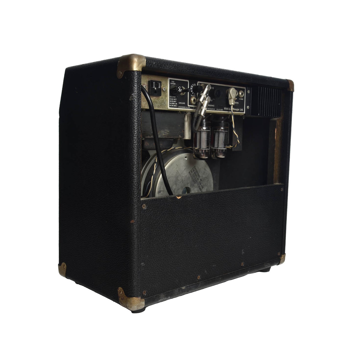 Back and side of Mesa Boogie Mark II B Combo Amp