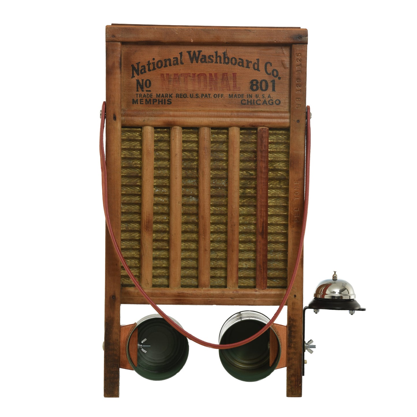 Back of Pel-Tone Deluxe Large Washboard, WB129