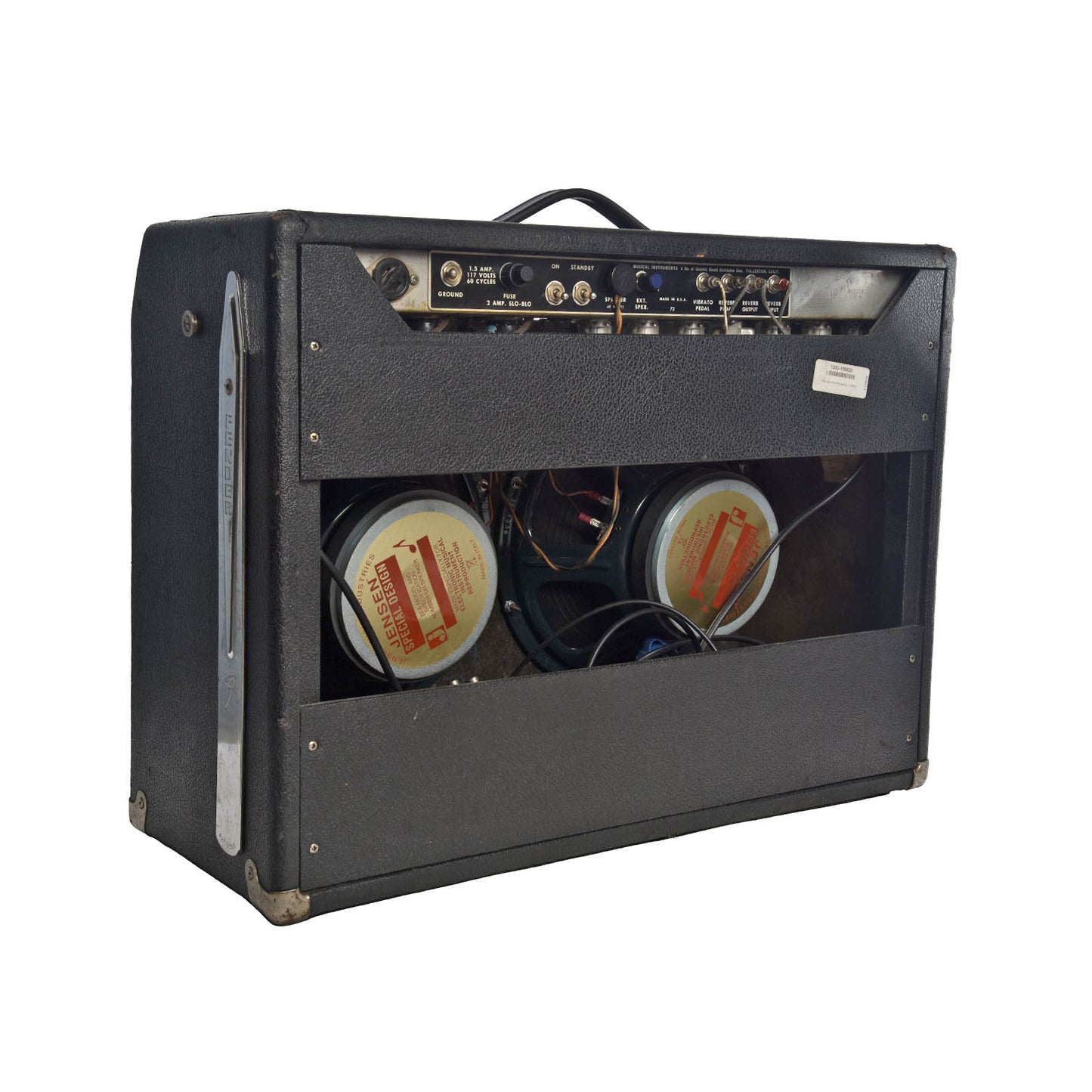 Back and side of Fender Pro Reverb Combo Amp