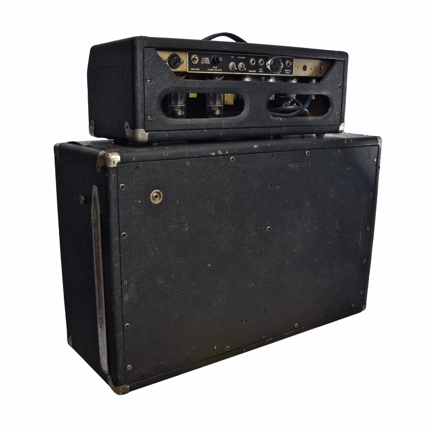 Back and side of Fender Bandmaster Rig