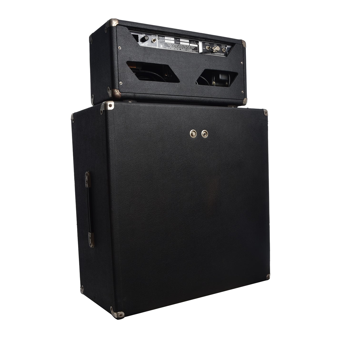 Back and side of Music Man 100RD Rig