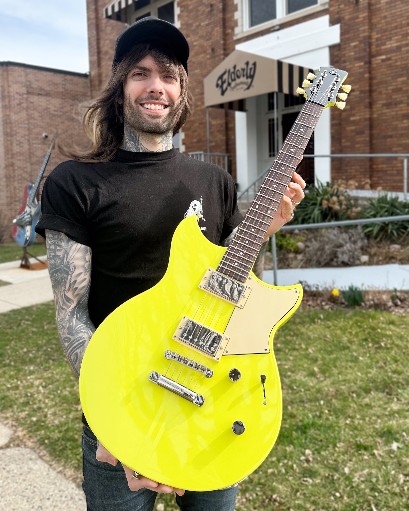 Yamaha RSE20 Revstar Element Electric Guitar, Neon Yellow