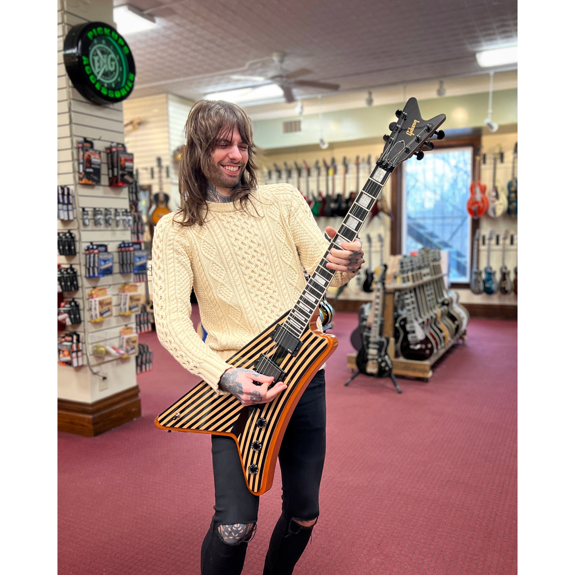 Showroom photo of Gibson Zakk Wylde Moderne of Doom Electric Guitar (2014)