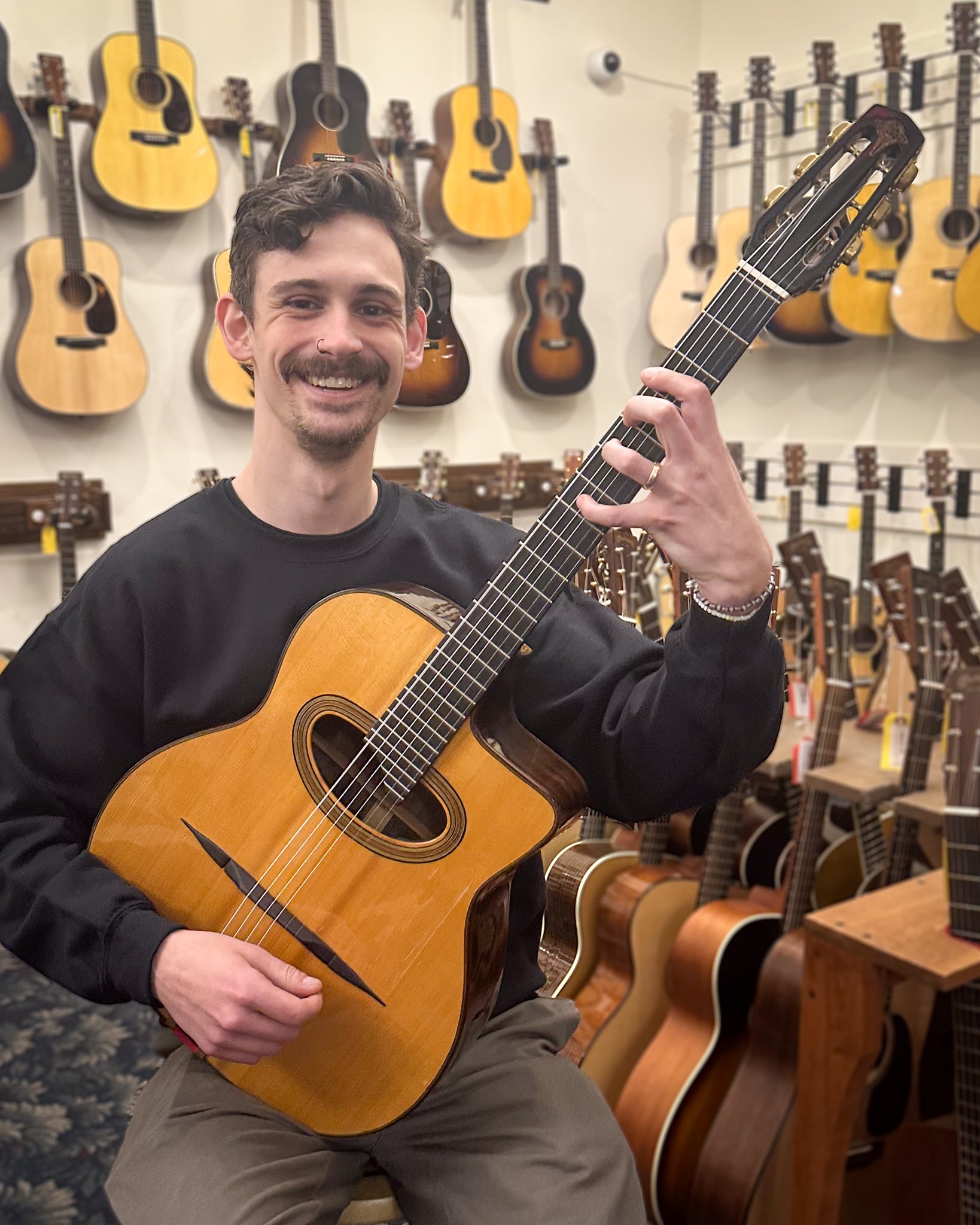 Jean Noel Lebreton Hot Club Acoustic Guitar (2024) – Elderly
