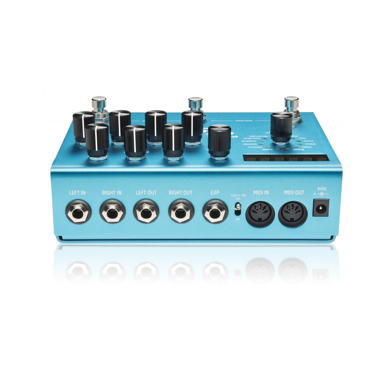 rear of Strymon BigSky Multi Reverb Pedal