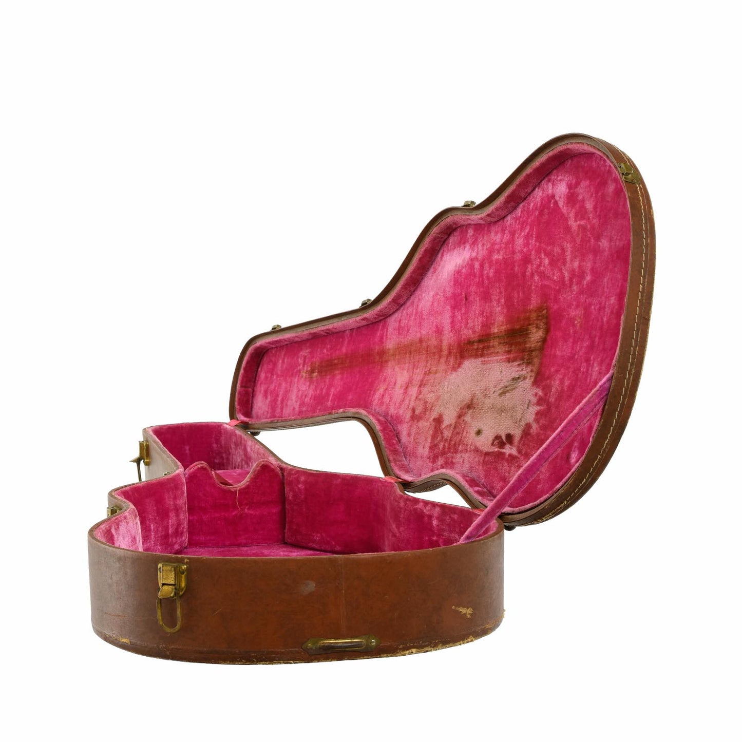 Inside of Gibson 17" Hardhsell Guitar Case