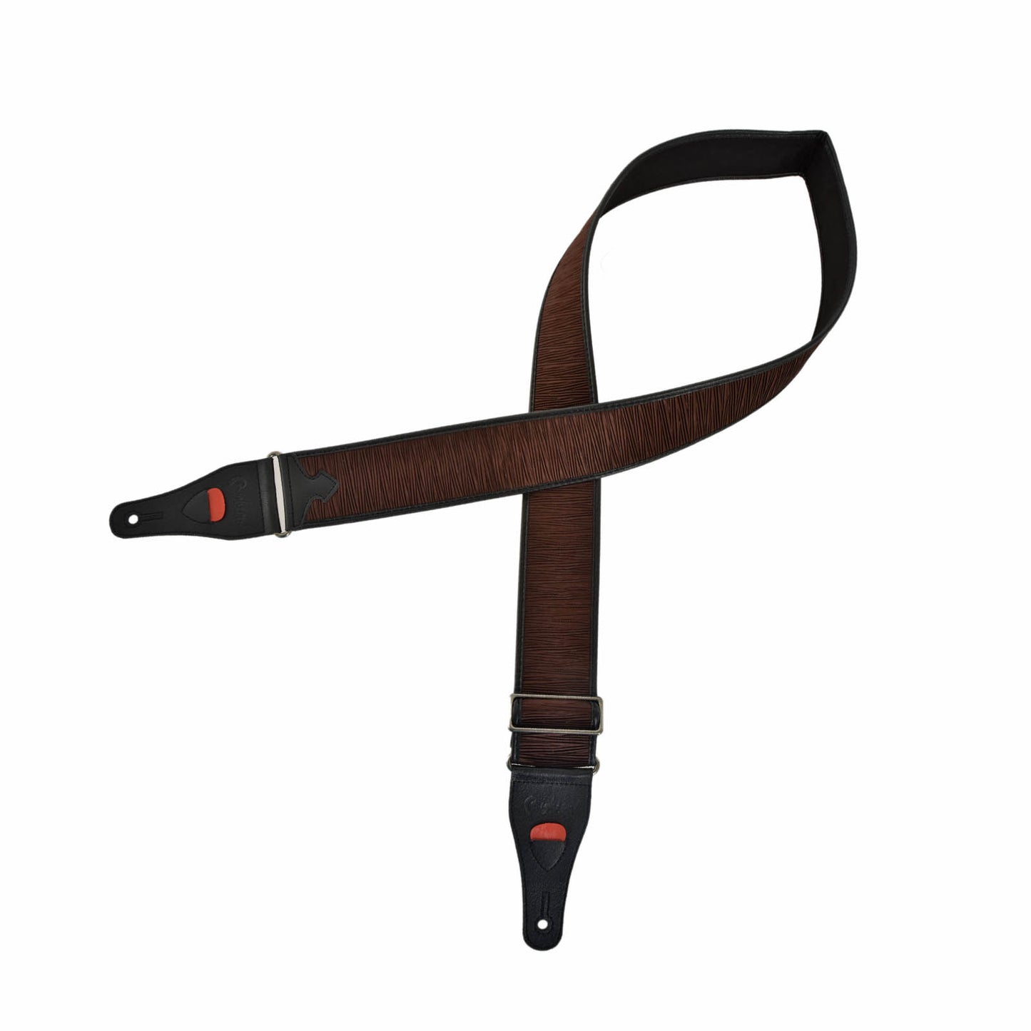 Image 4 of Right On! Straps Talisman Dune Brown Guitar Strap