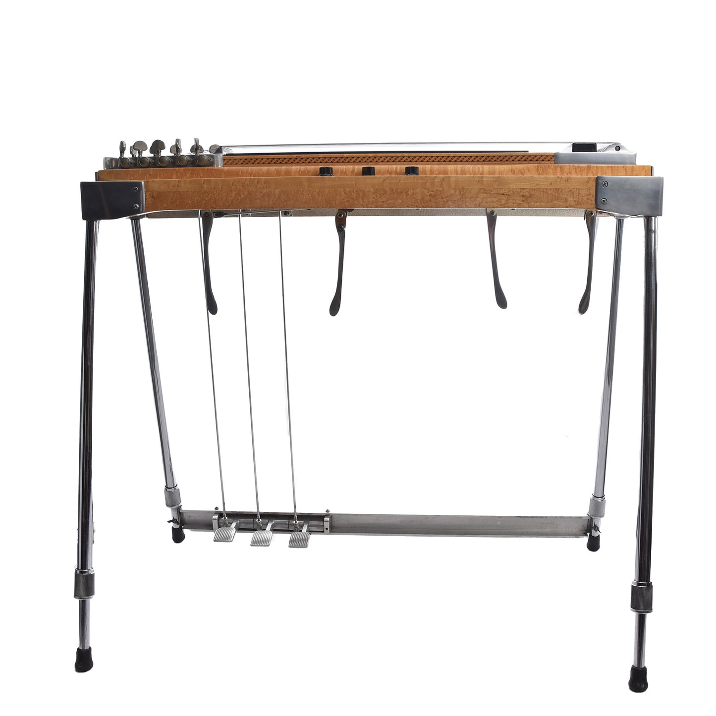 Back of Sho-Bud Model 6139 Pedal Steel