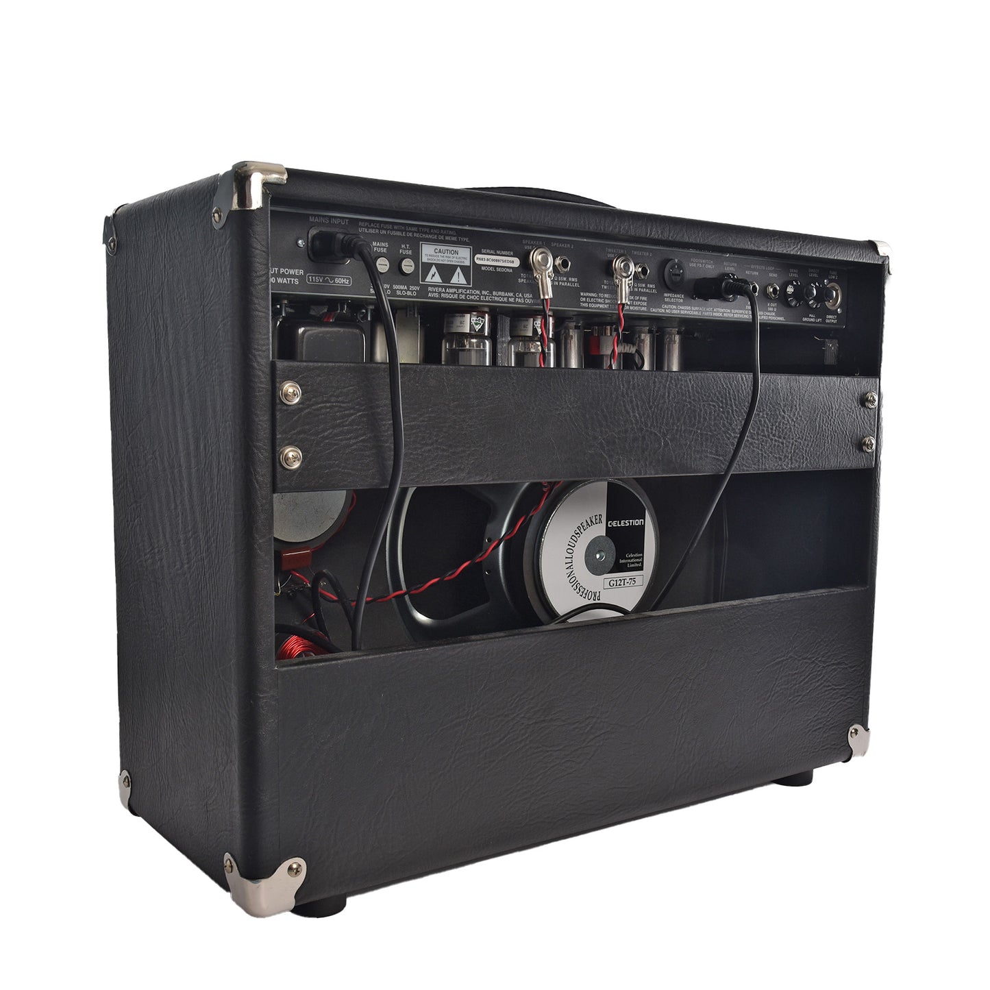 Back and side of Rivera Sedona 55 Acoustic Combo Amplifier