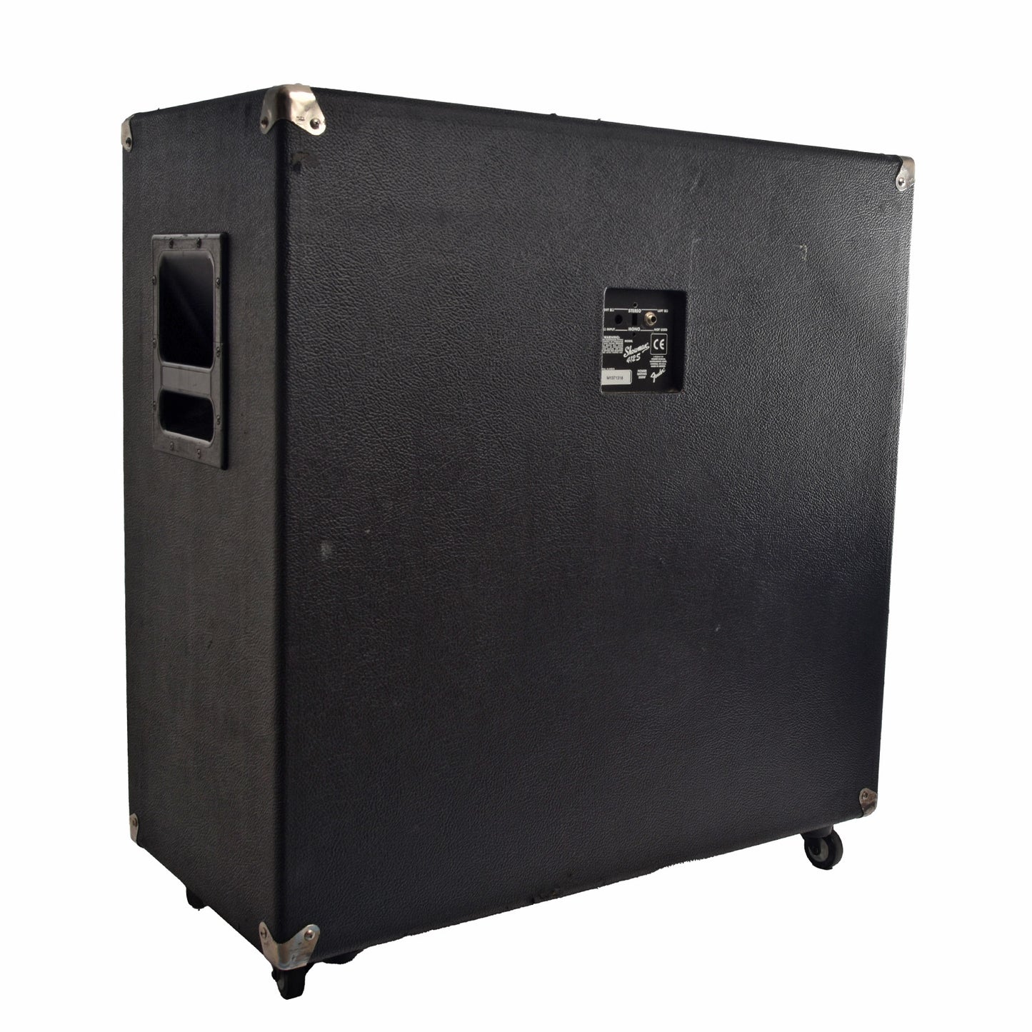 Back and side of Fender Showman 412S Guitar Cab