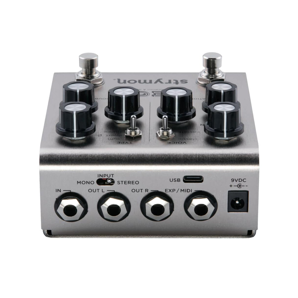 Rear of Strymon Deco V2 Tape Saturation & Doubletracker