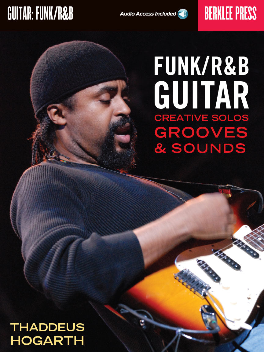 Front Cover of Berklee Funk/R&B Guitar - Creative Solos, Grooves & Sounds - SKU#49-449569 : Product Type Media : Elderly Instruments