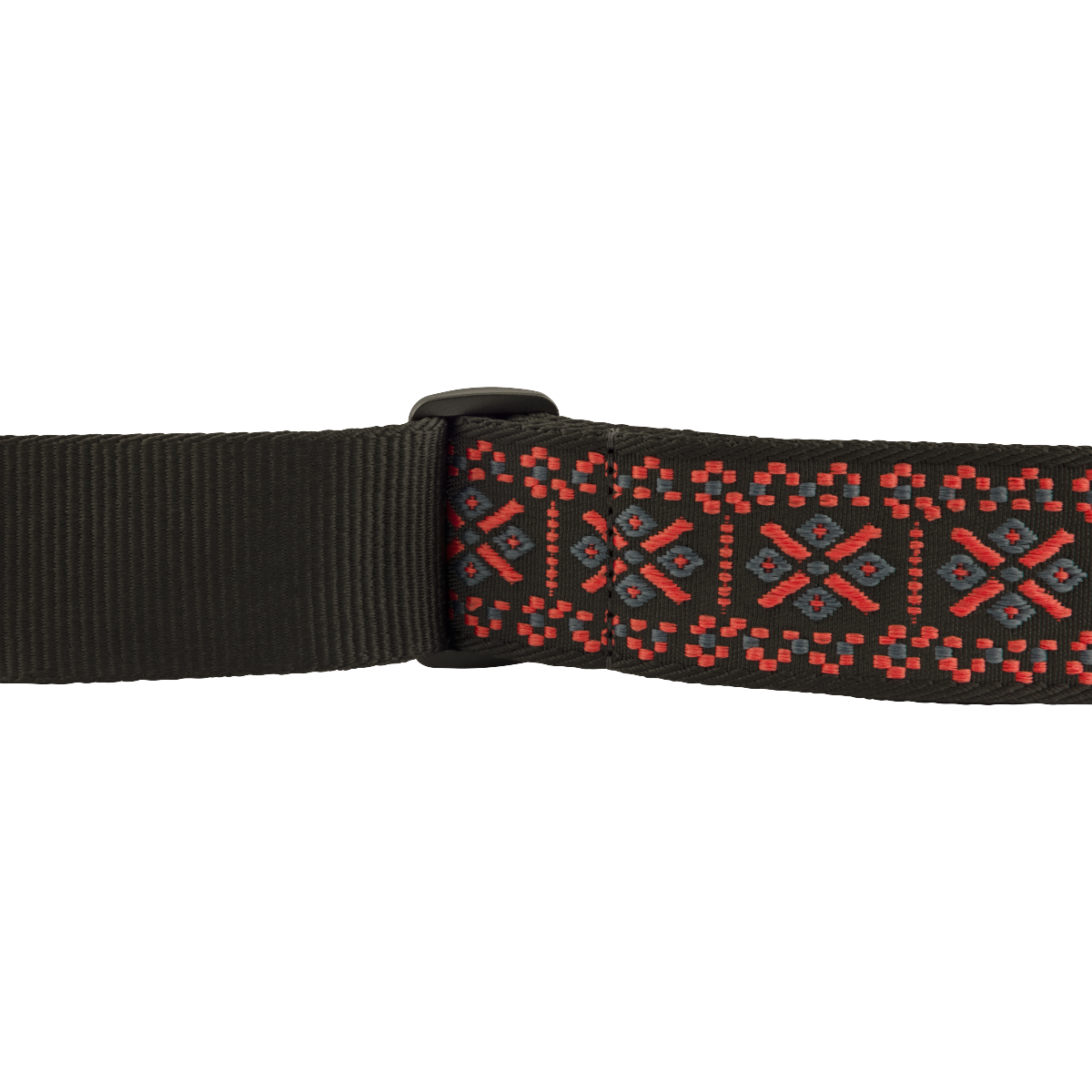 Fender 2" Pasadena Woven Strap, Lattice Red
