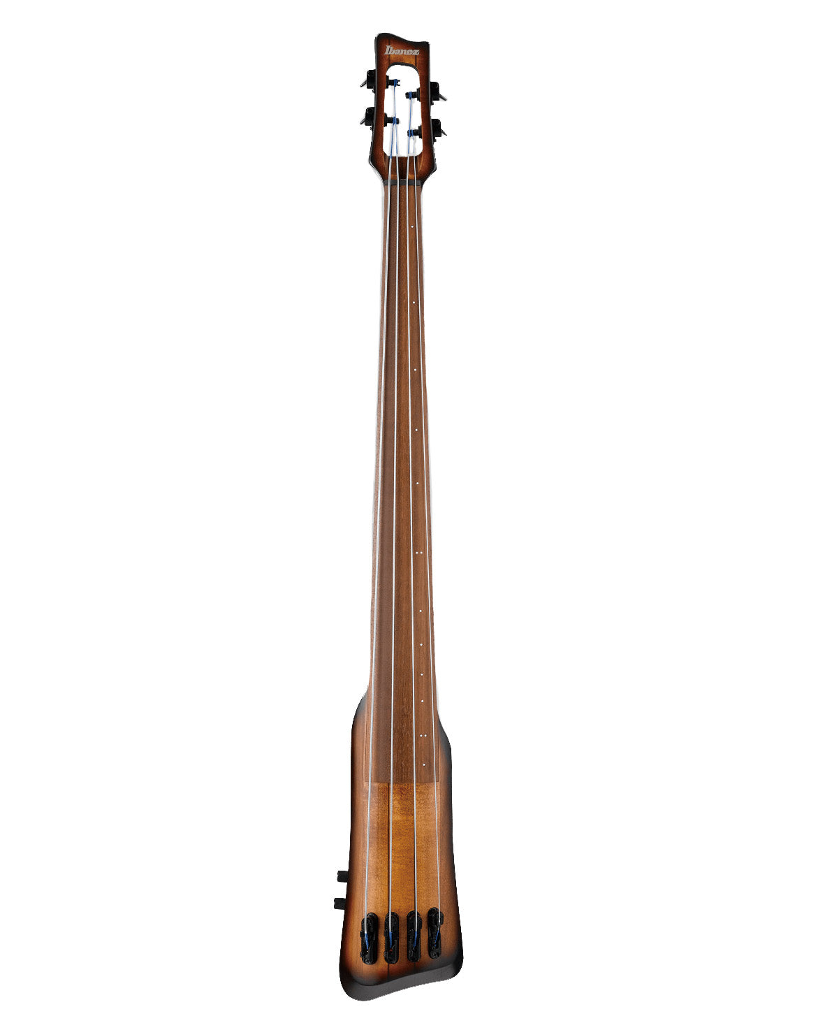 Ibanez UB804 Electric Upright Bass & Gigbag, Mahogany Oil Burst