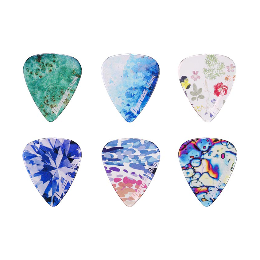 Ibanez Kaleido Guitar Picks, Heavy (1.0mm)