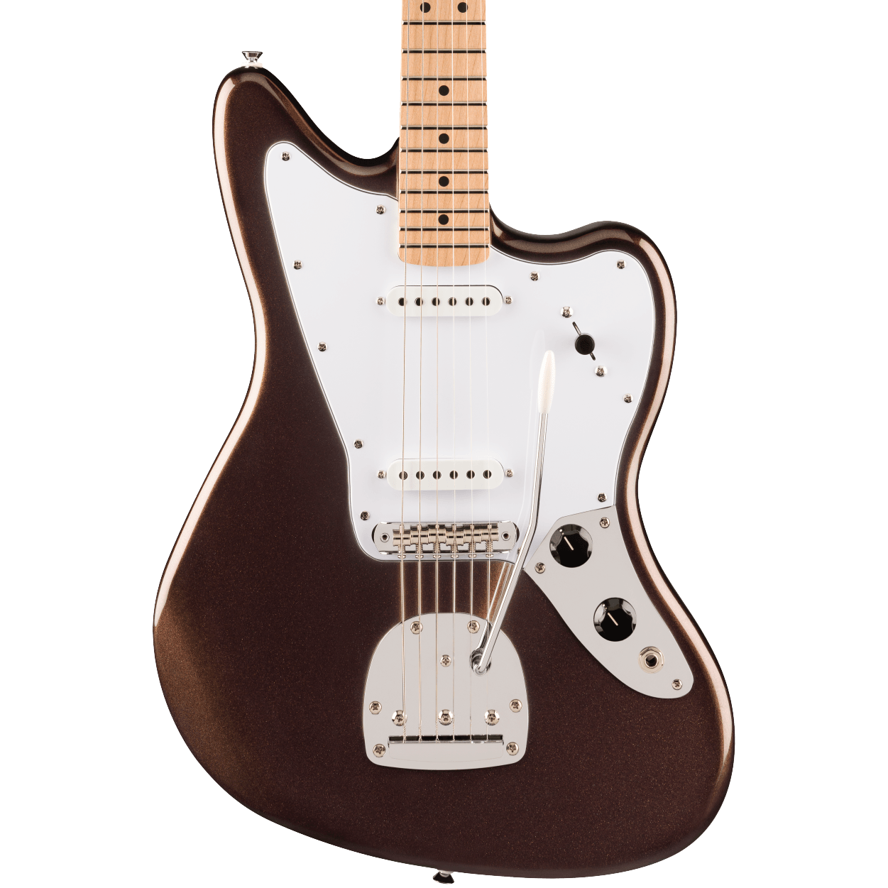 Squier Affinity Series Jaguar, Mystic Metallic Brown – Elderly Squier Affinity Series Jaguar, Mystic Metallic Brown – Elderly