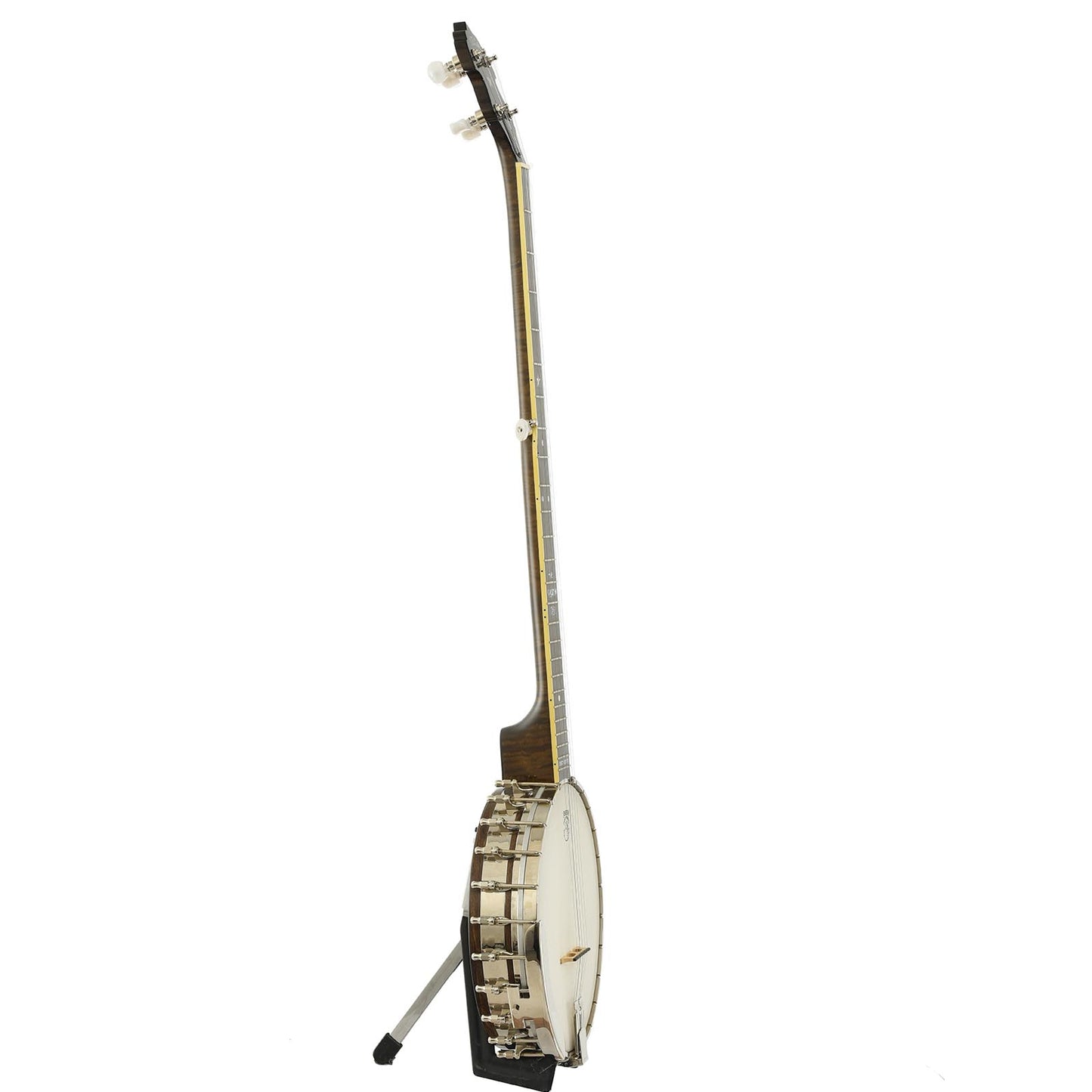 Side of Deering Vega LN Custom Extra-Long Neck 5-string Banjo