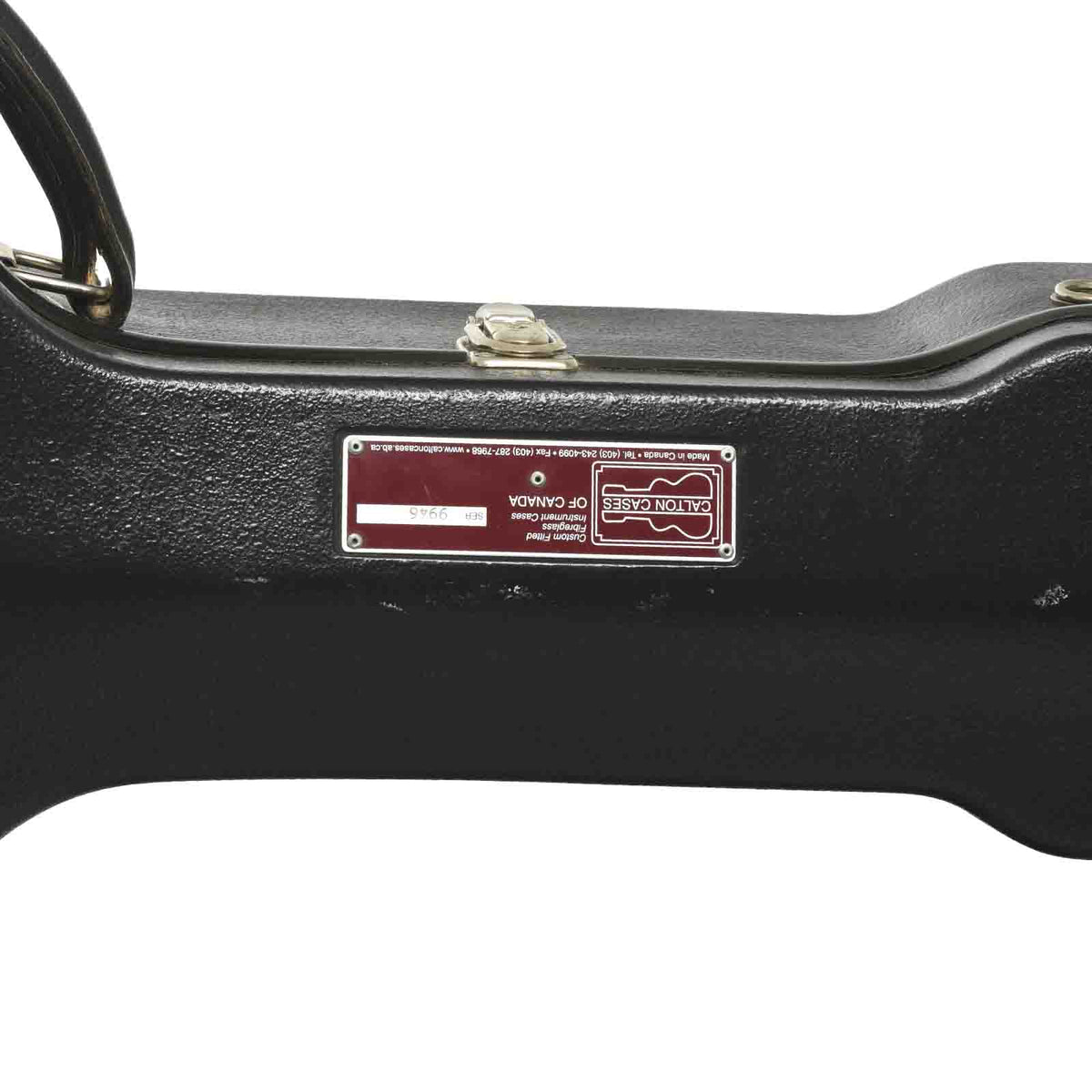Label of Calton D-Size hardshell case