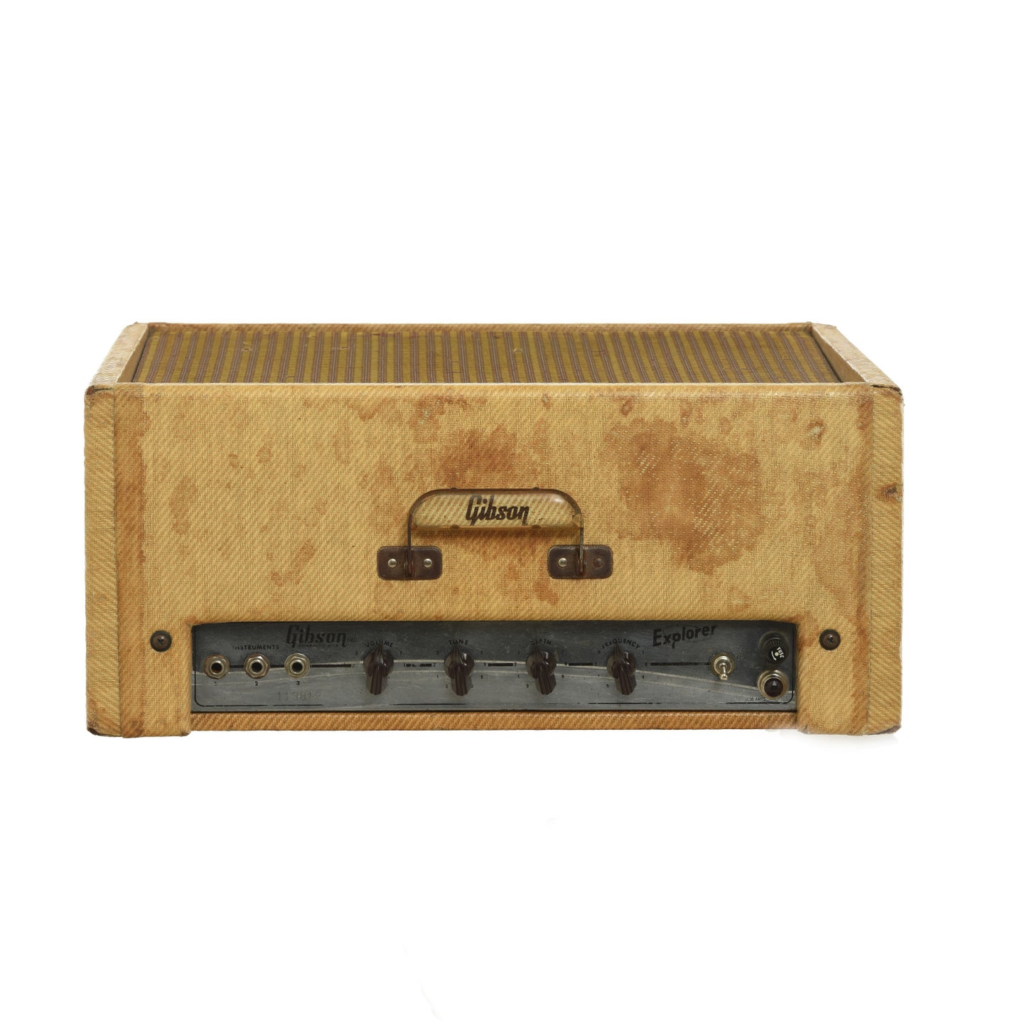 Controls of Gibson GA-18 Explorer Combo Amplifier