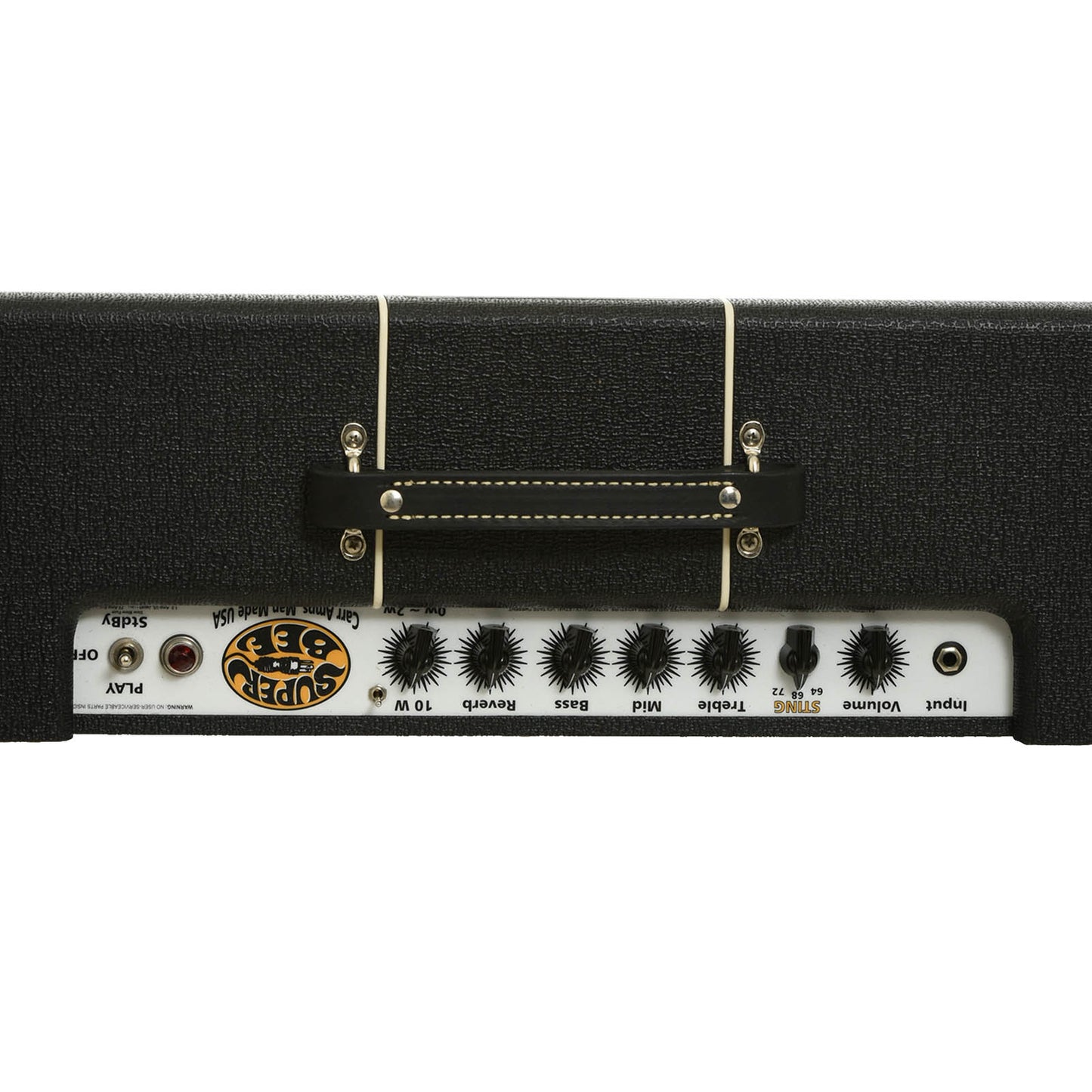 Controls of Carr Super Bee 110 Combo Amp