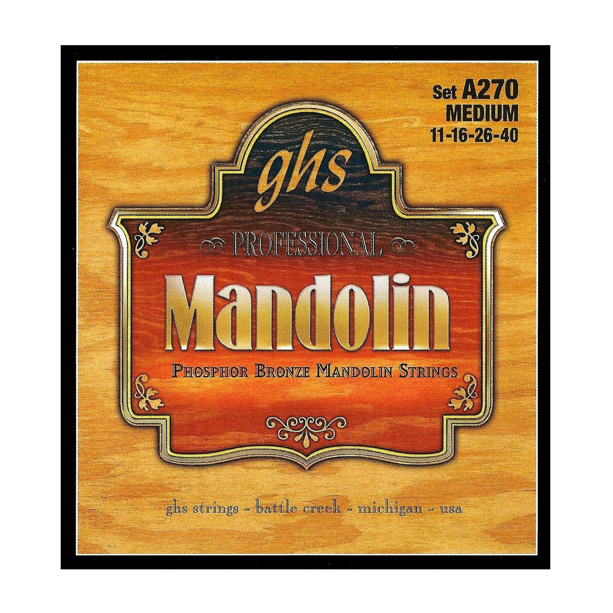 GHS A270 Phosphor Bronze Medium Gauge Mandolin Strings