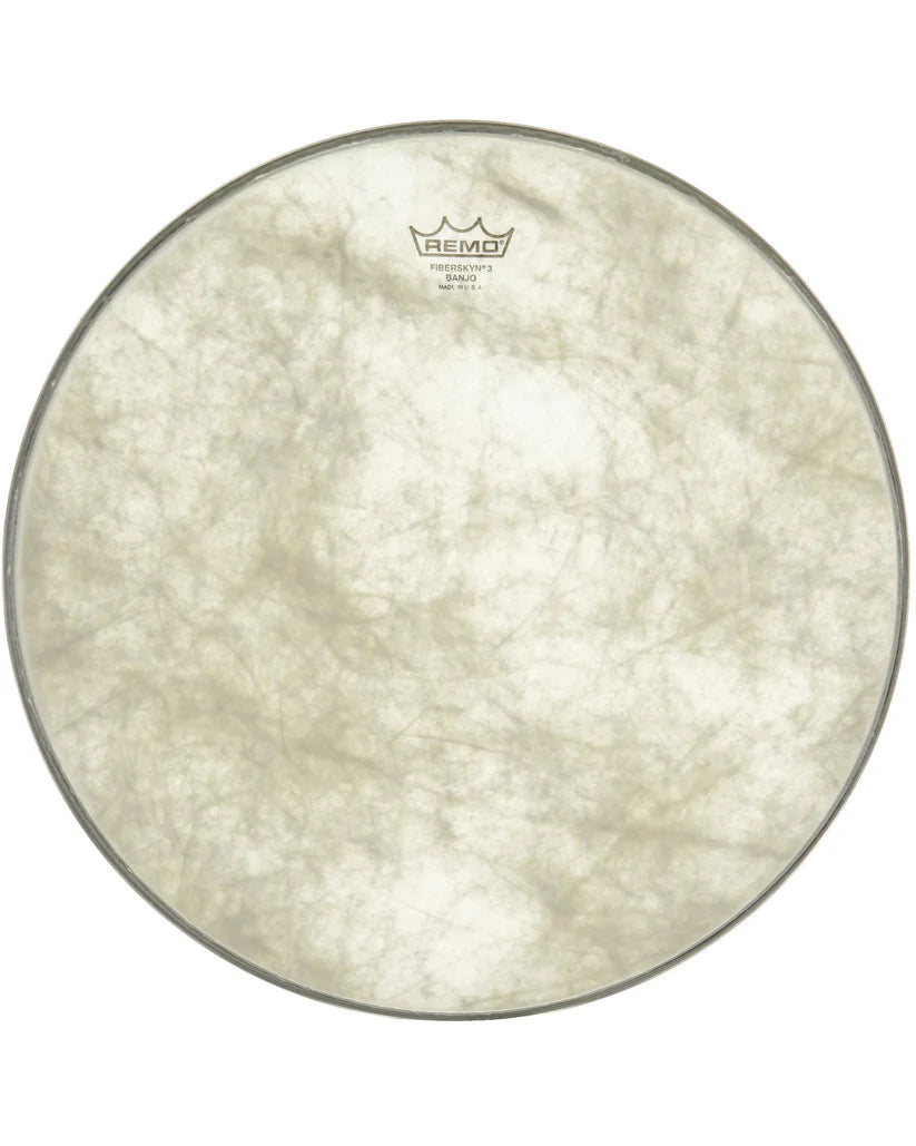 Remo Fiberskyn Banjo Head, 12-1/4 Inch Diameter, Low Crown (3/8 Inch)