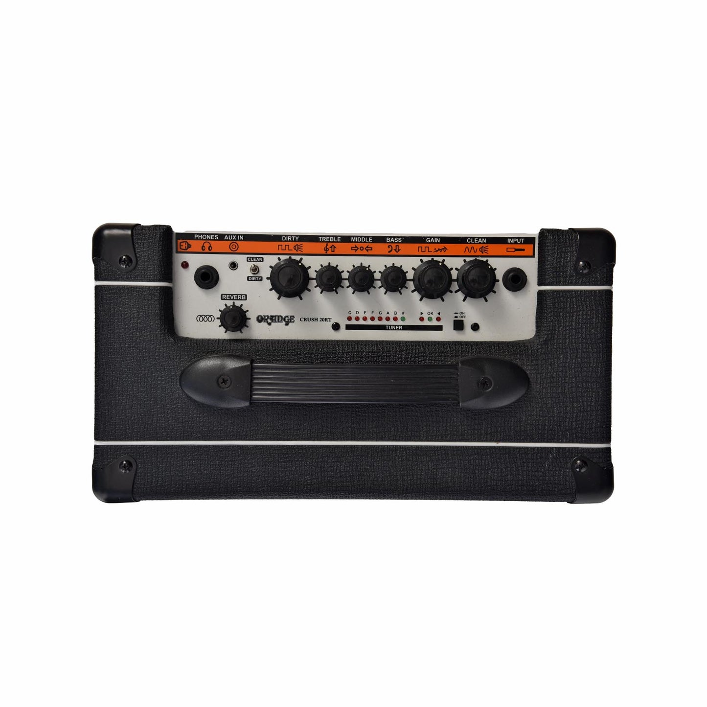 Top of Orange Crush 20RT Combo Amp