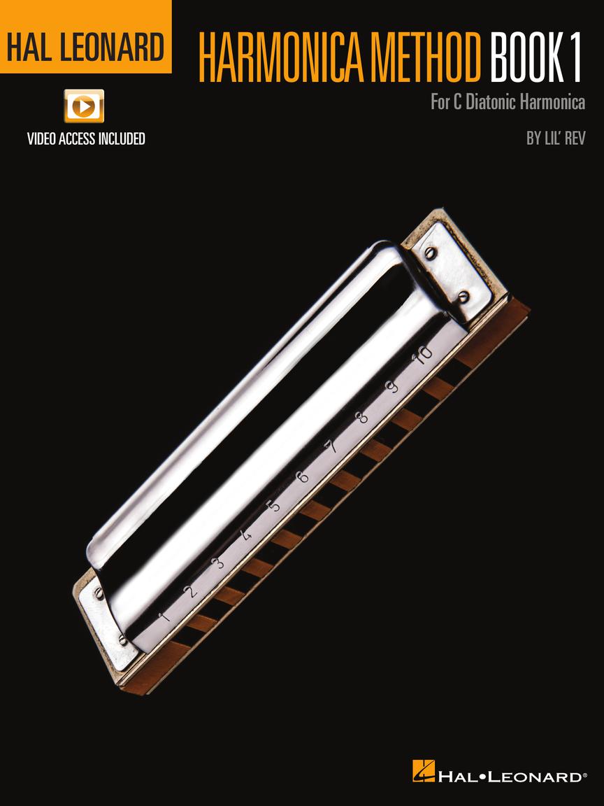 Image 1 of Hal Leonard Harmonica Method - Book 1 for C Diatonic Harmonica- SKU# 49-337564 : Product Type Media : Elderly Instruments